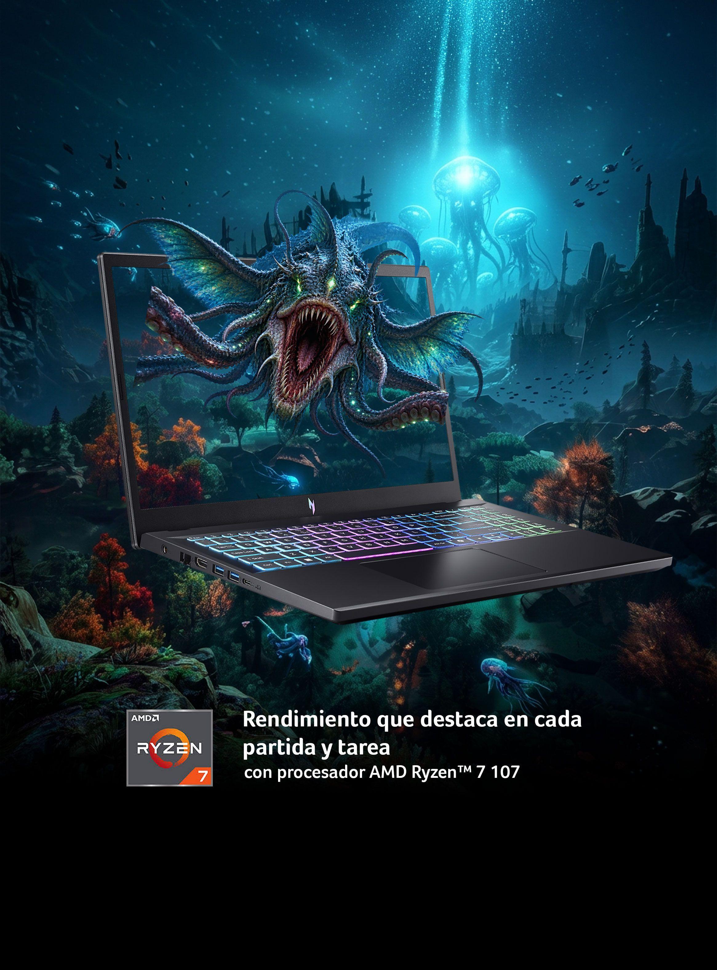 Notebook ANV15-A31-R8WU-1 Acer Gamer Ryzen 7 / 16 Gb /512 Ssd/ Rtx 5060-4