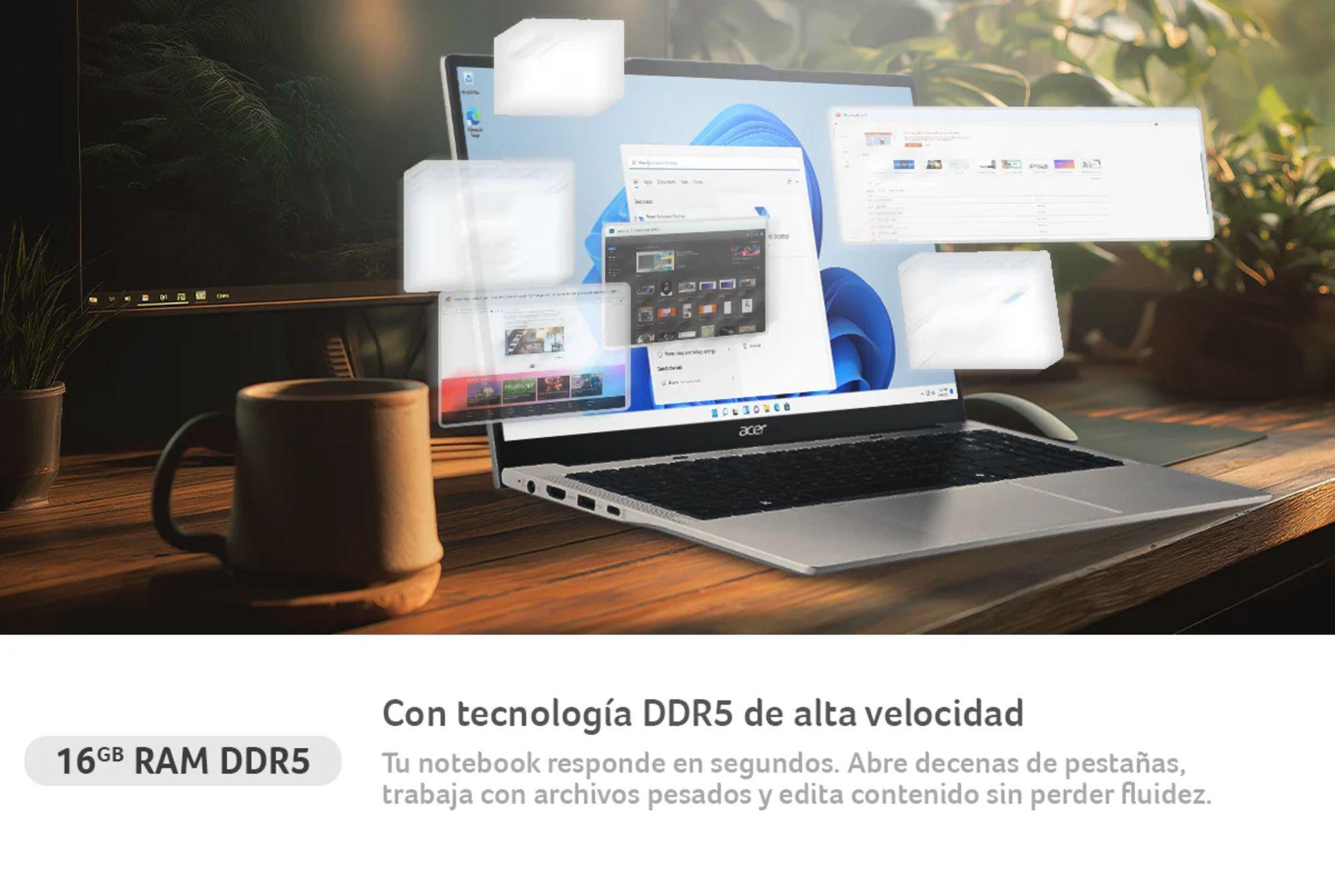 Notebook  ACER AL16-53P-578Y-1 | Intel® Core™ Ultra 5 | 16GB RAM | 512GB SSD | 16' -3