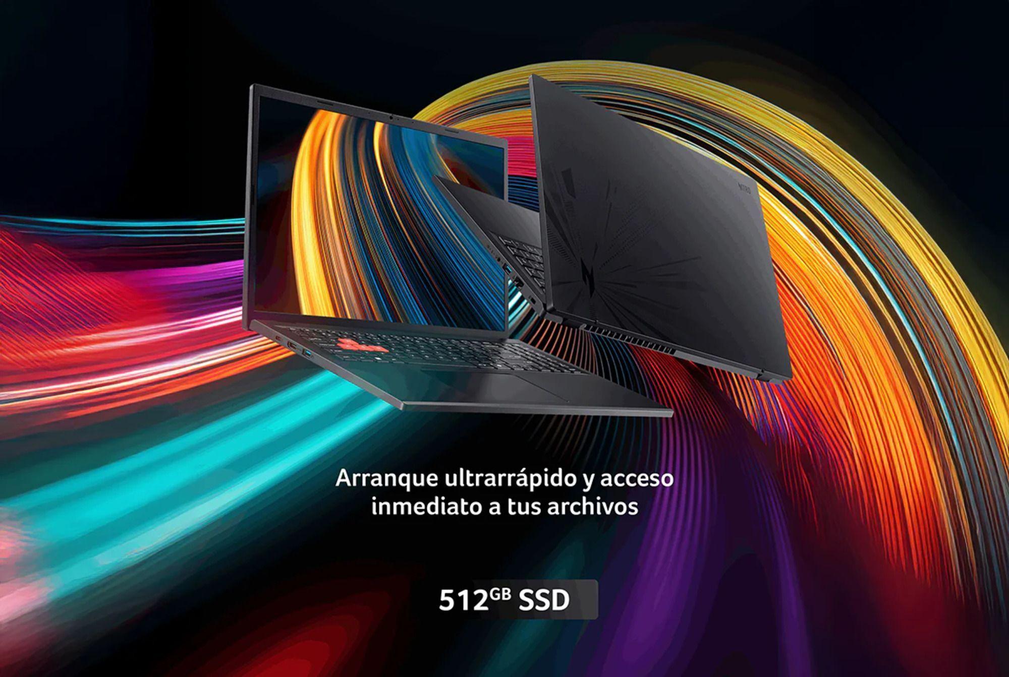 Notebook Gamer Nitro Lite NL16-71G-56Q8-1 / Intel Core i5 /NVIDIA® RTX 3050 / 16GB RAM / 512GB-3