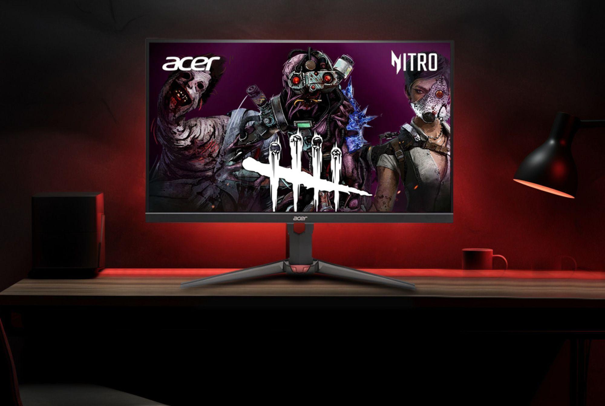 Monitor Acer Nitro 27" WQHD / Pantalla IPS 2K 2560 X 1440 / 200Hz / 250 Nits / 0.5 ms GTG-2