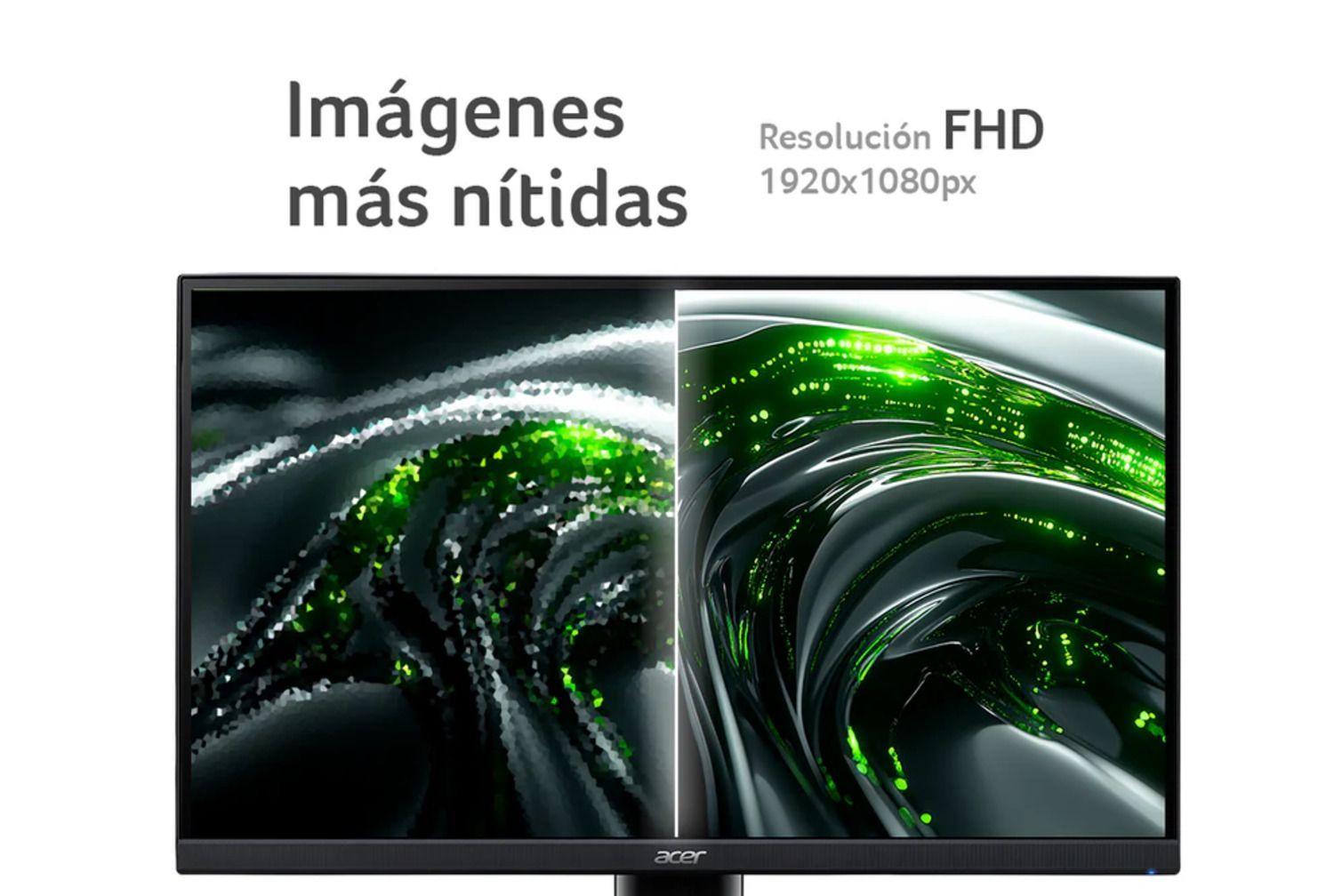 Monitor  Acer KB272 / 27 Pulgadas / FHD 1920 X 1080 / Frecuencia 100 Hz / 1 ms VRB / -5