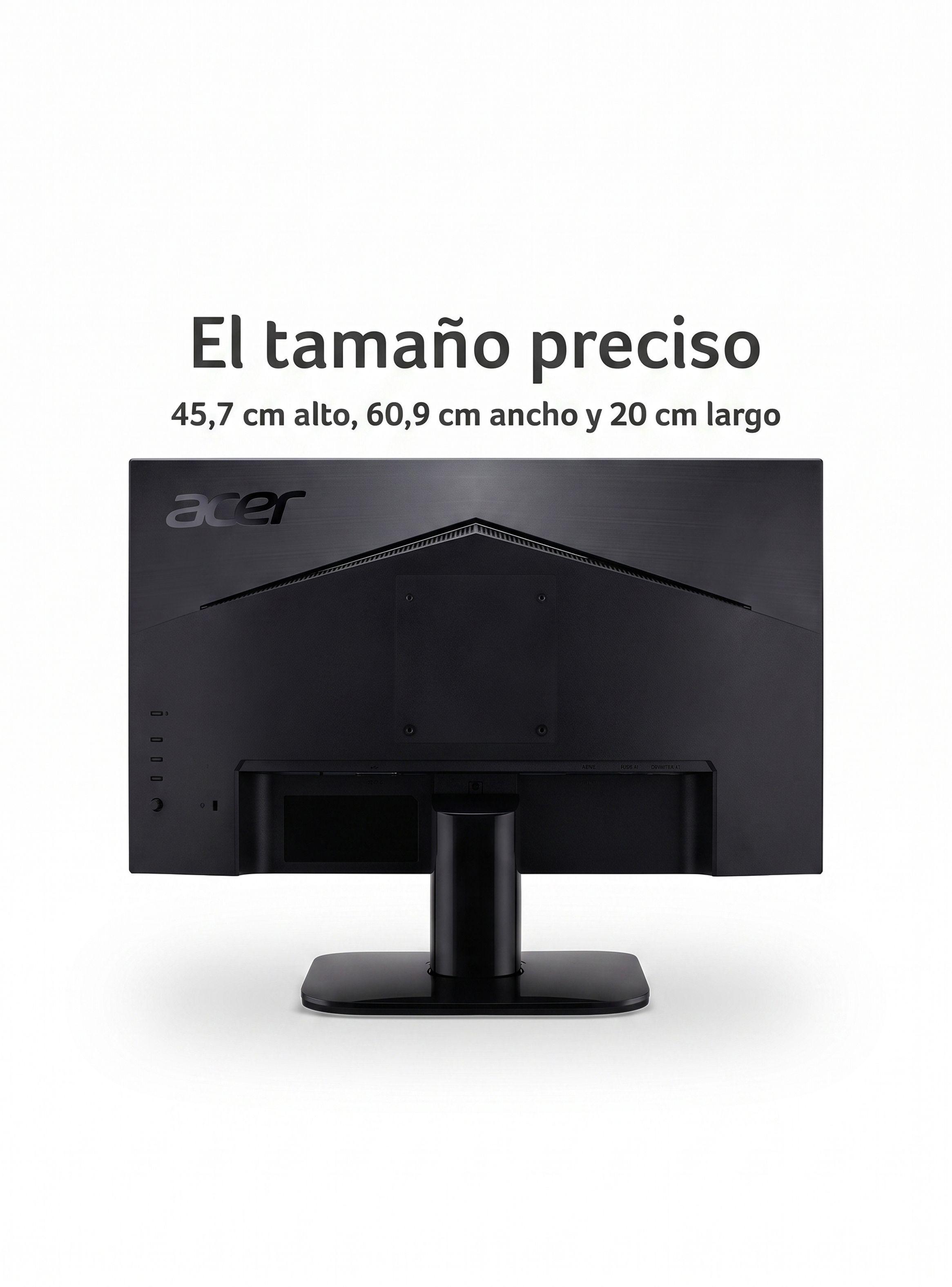 Monitor  Acer  / 27 Pulgadas / FHD 1920 X 1080 / Frecuencia 100 Hz / 1 ms VRB / -6