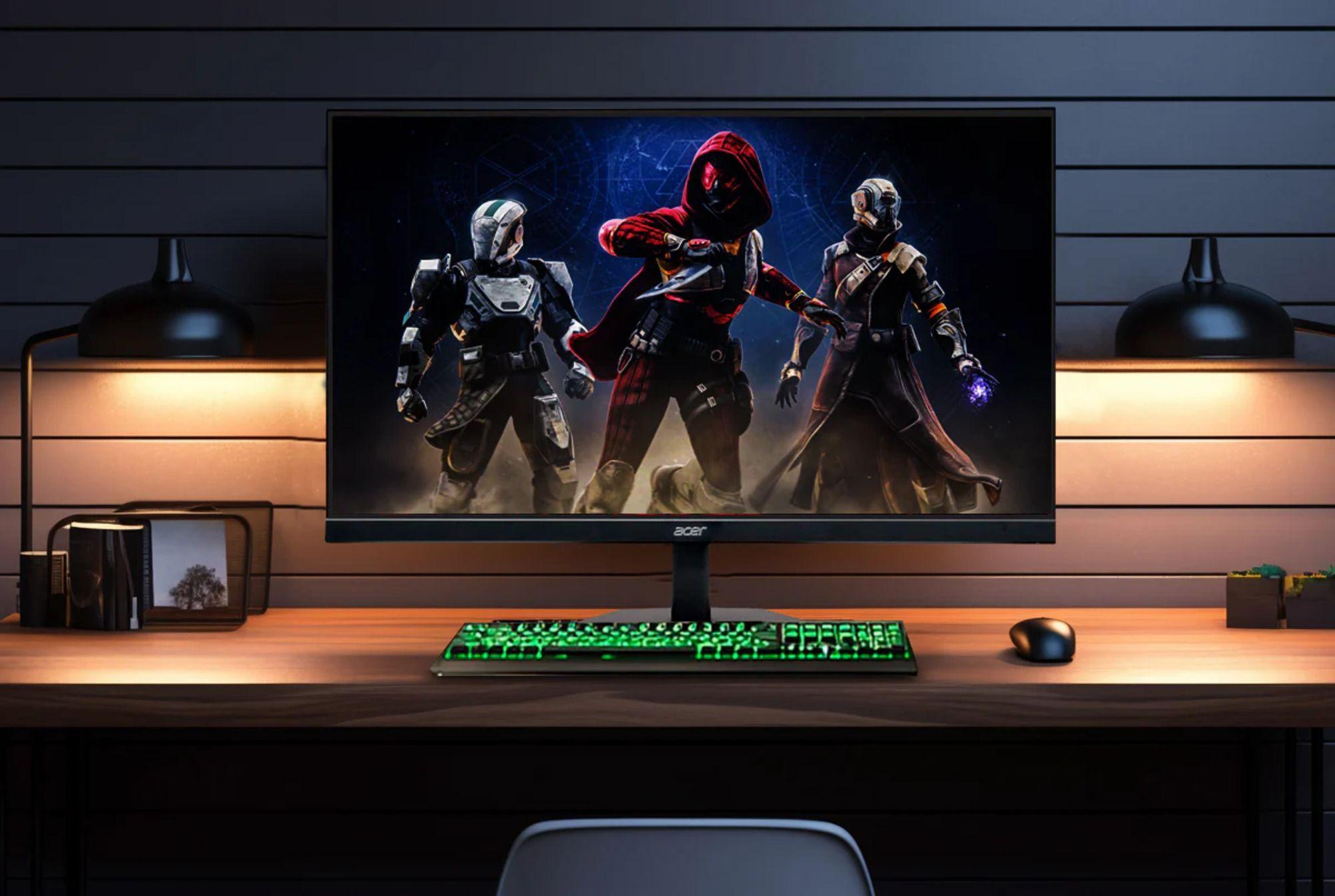 Monitor Gamer KG271 / 27'IPS / FHD 1920 X 1080 / Frecuencia 200 Hz / Refresco de 0,5 ms GTG /250 NIT-4