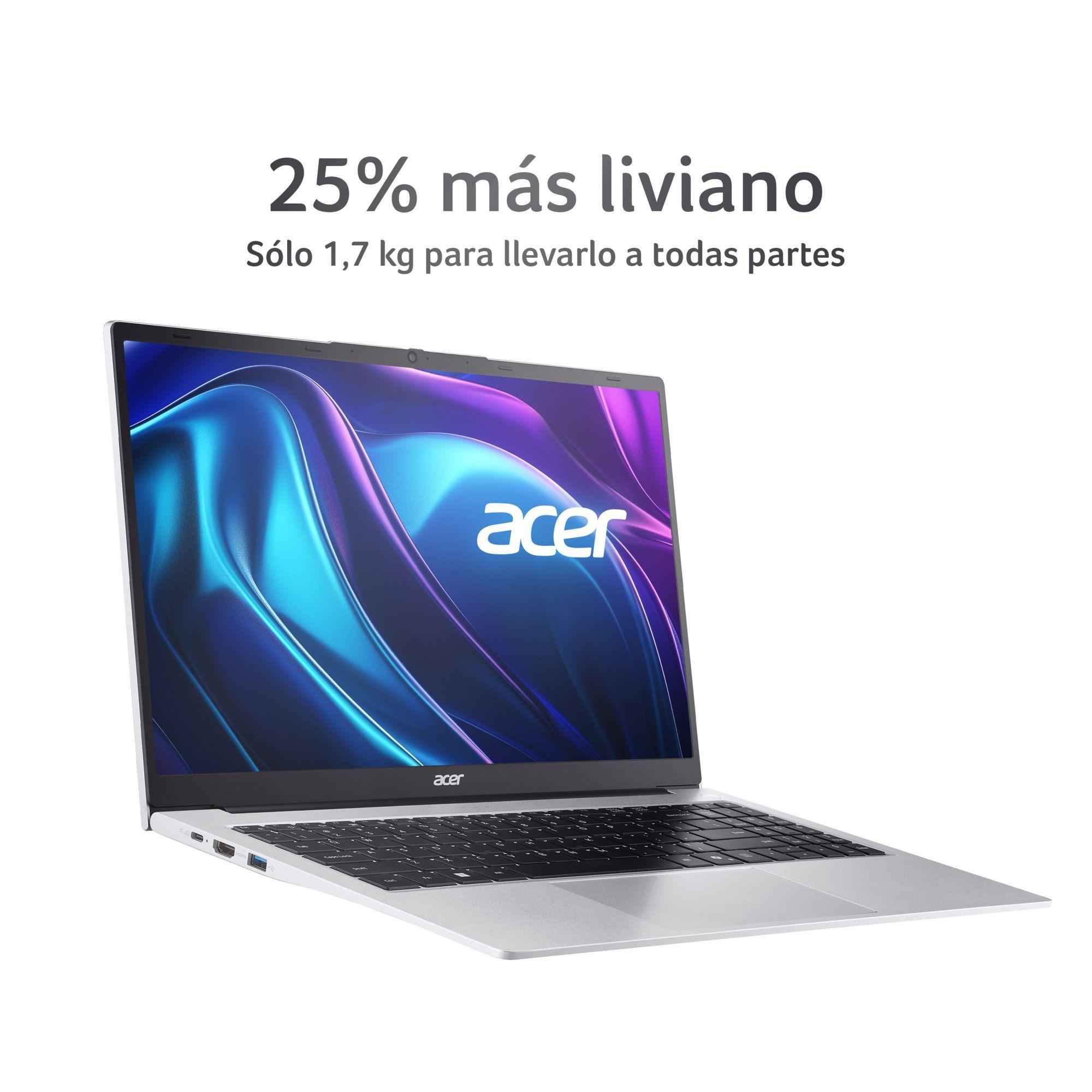 Notebook Aspire Lite AL15-41P-R0ZY-3 | AMD Ryzen™ 7 5700U | 16GB RAM | 512GB SSD | 15,6"-4
