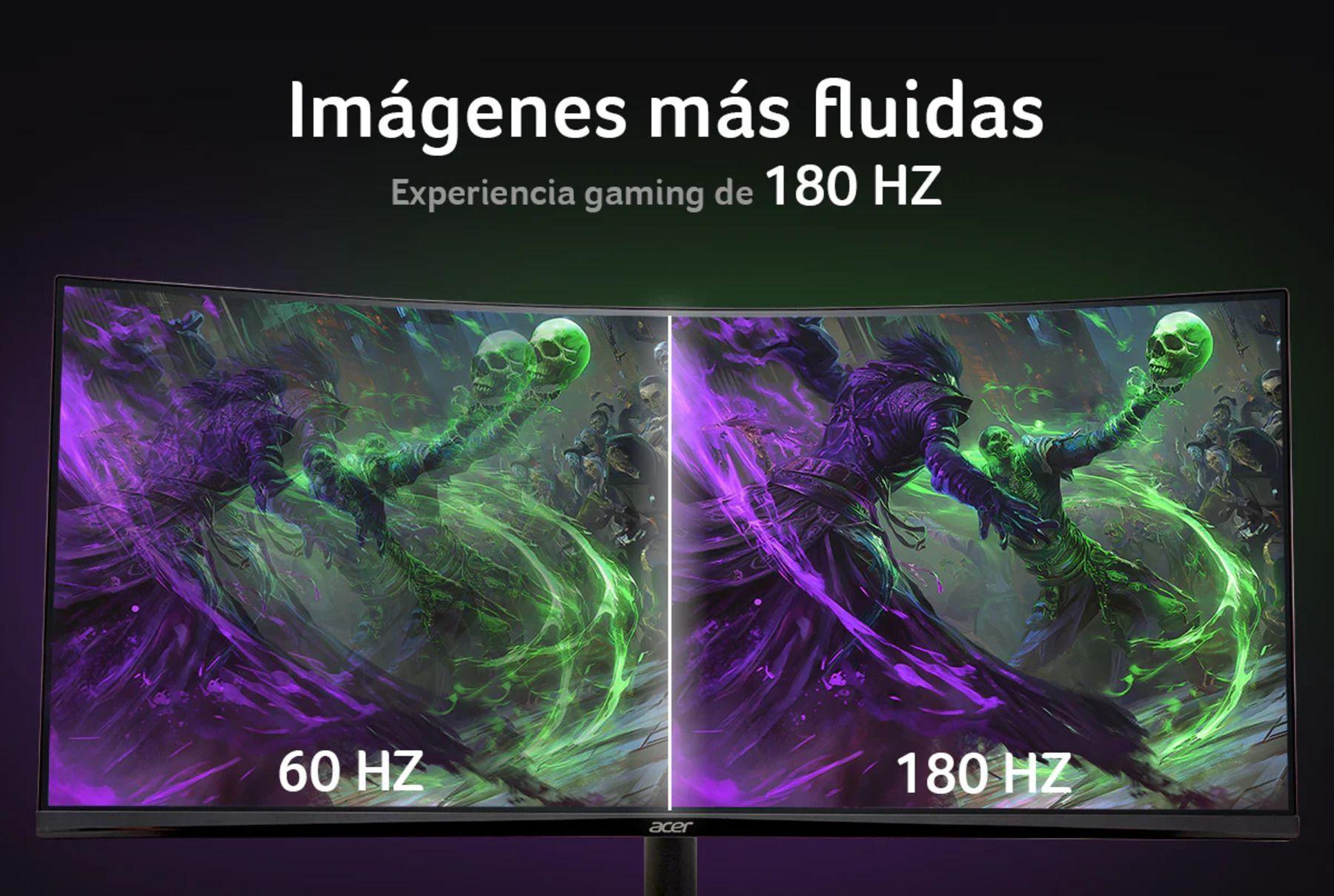 Monitor Gamer Ultrawide Curvo XZ342CU / 34" QHD / 1500R / Panel VA  / 1 MS / 180 HZ-6