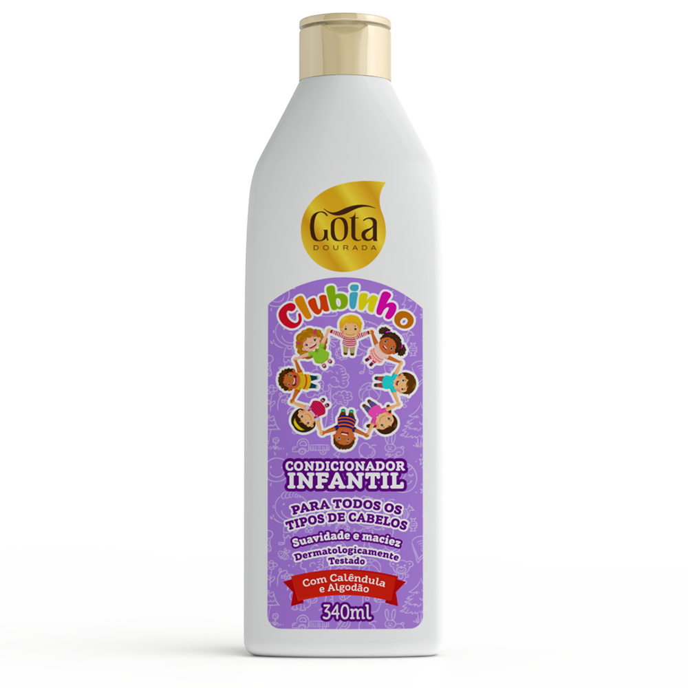 Kit Infantil Clubinho Shampoo Y Acondicionador + Crema de Peinar-2