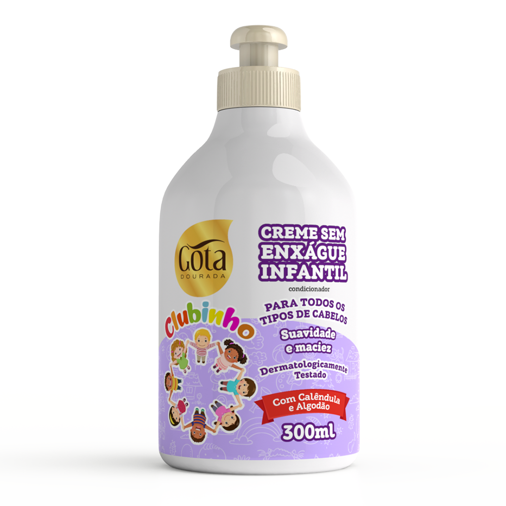 Kit Infantil Clubinho Shampoo Y Acondicionador + Crema de Peinar-3