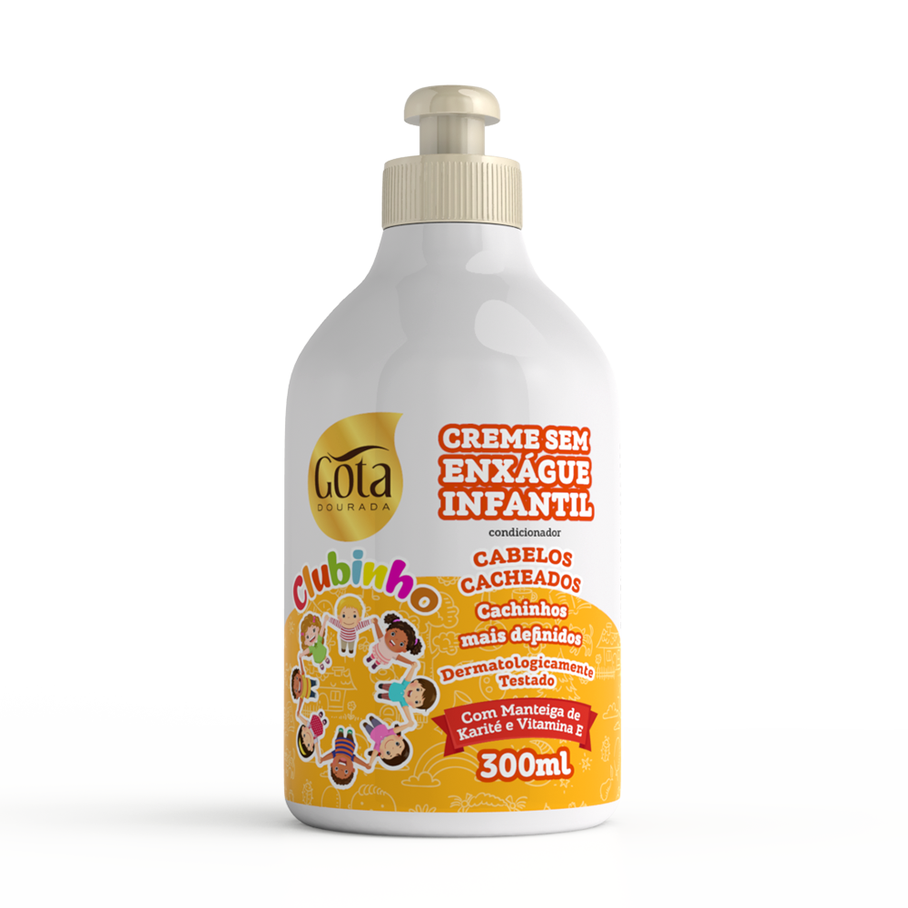 Kit Infantil Clubinho Rizados Shampoo Y Acondicionador + Crema de Peinar -3