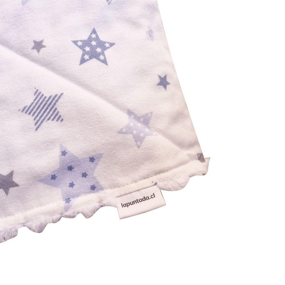 Frazada de Bebé Suave de Algodón 75 Cm X 75 Cm Estrellas-2
