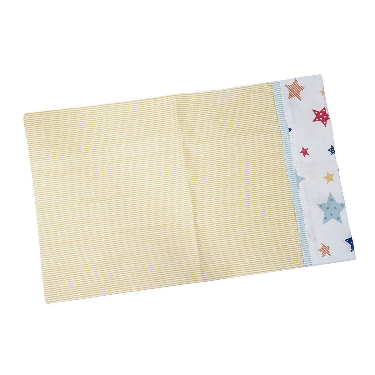 Set de Sábanas para Colecho 3 Piezas Diseño Estrellas Multicolor-3