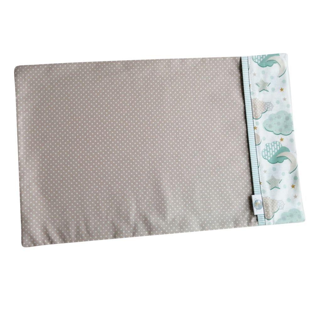 Set de Sábanas para Colecho 3 Piezas Diseño Invierno Verde-2