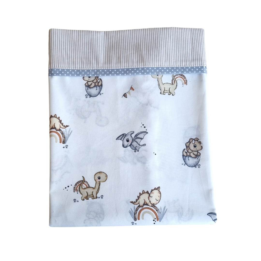 Set de Sábanas para Colecho 3 Piezas Diseño Dinosaurios-2