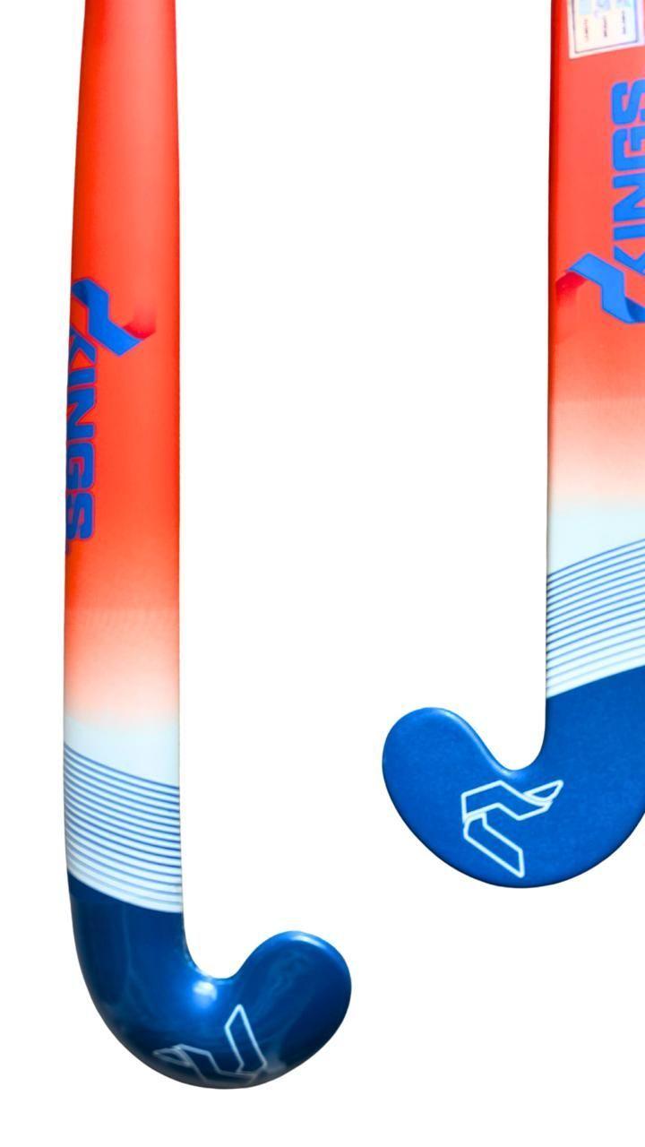 Palo Hockey Césped PKINGS HAVOC 100% Carbono 3K LOWBOW-2