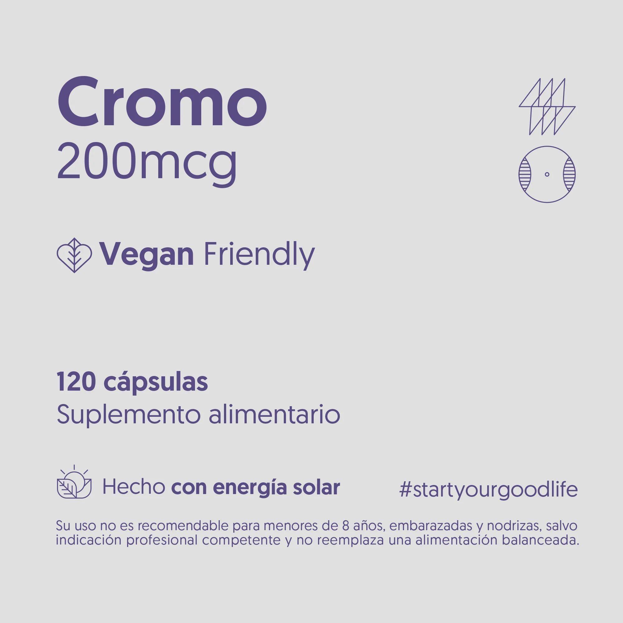 Cromo 200mcg - 120 Caps | Biostream-3