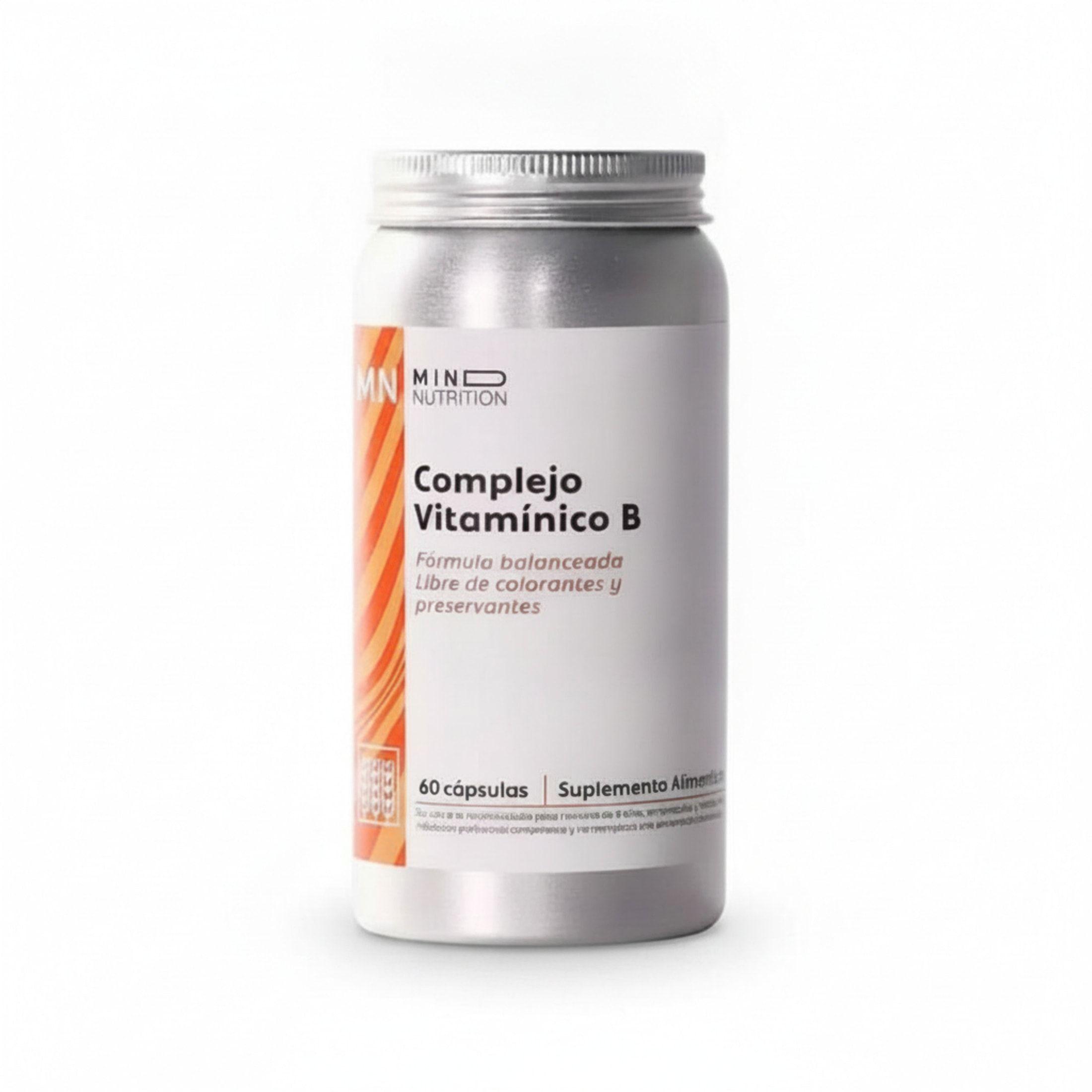B-complex (complejo Vitamínico B) - 60 Caps  | Mind Nutrition-0