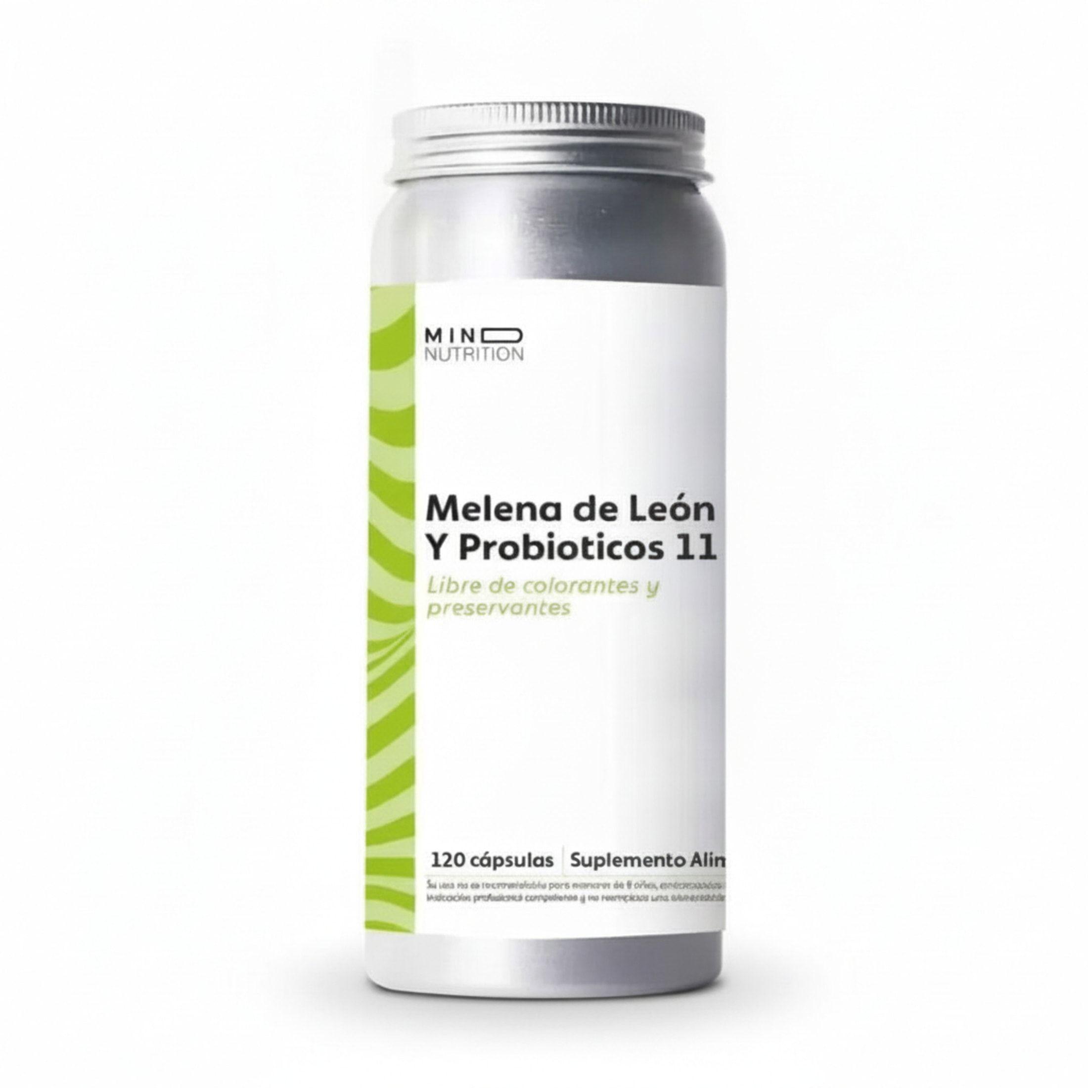 Melena De Leon + Probióticos 11 - 60 Caps  | Mind Nutrition-0