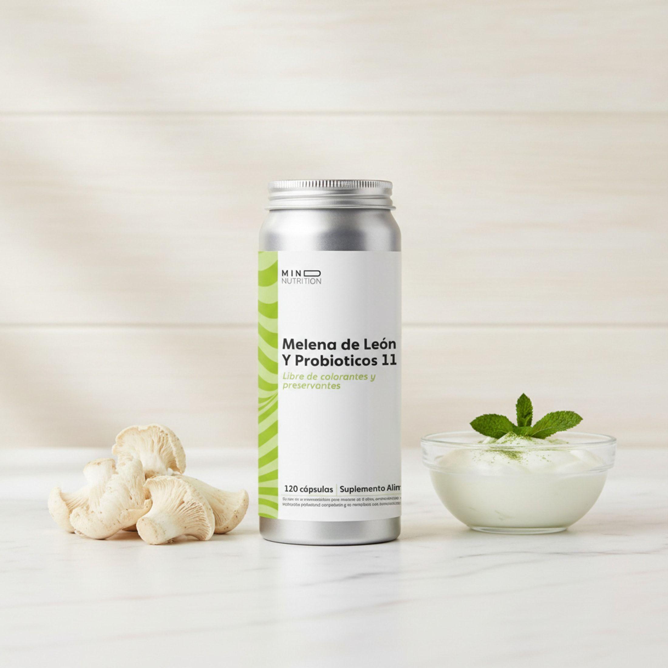 Melena De Leon + Probióticos 11 - 60 Caps  | Mind Nutrition-2