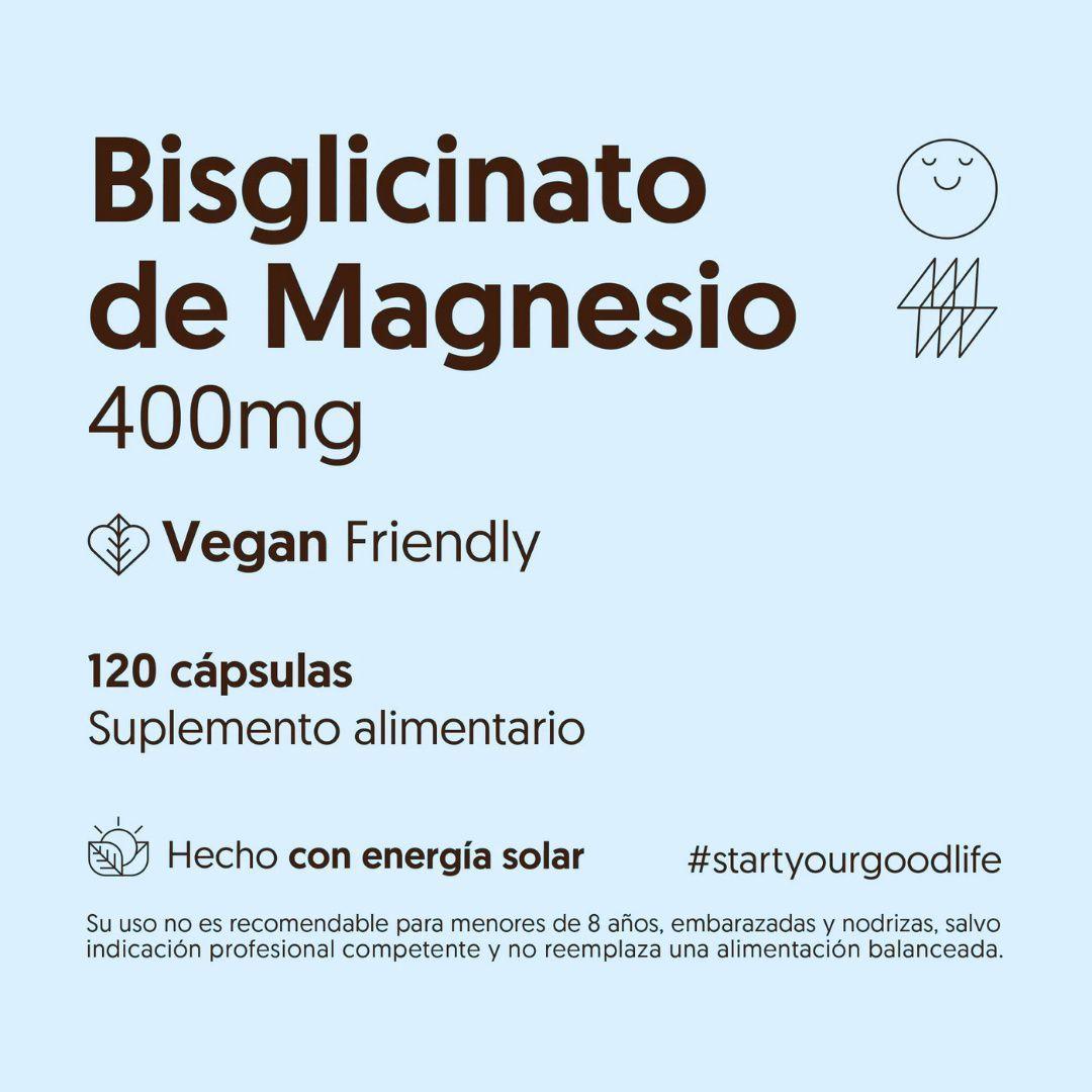 Bisglicinato De Magnesio 400mg - 120 Caps | Biostream-2
