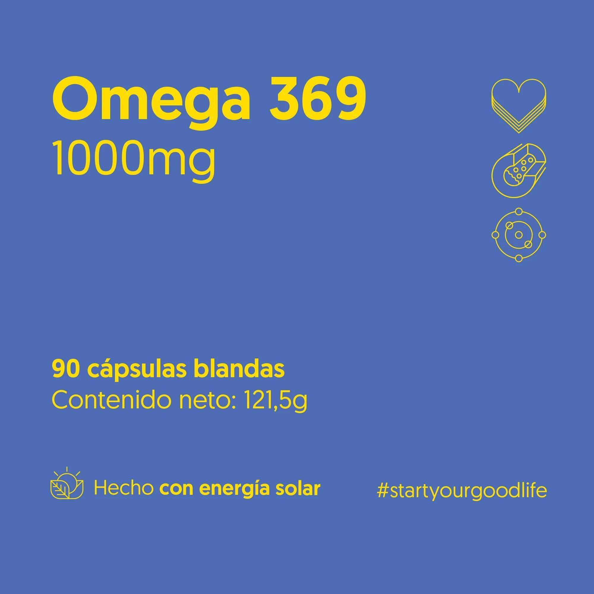 Omega 369 1000mg - 90 Caps | Biostream-3