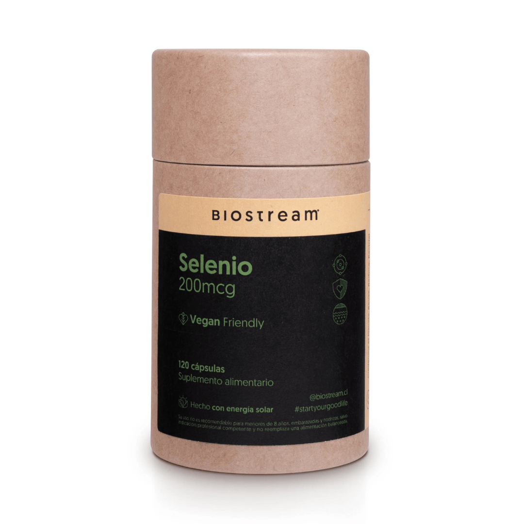 Selenio 200mcg - 120 Caps | Biostream-0