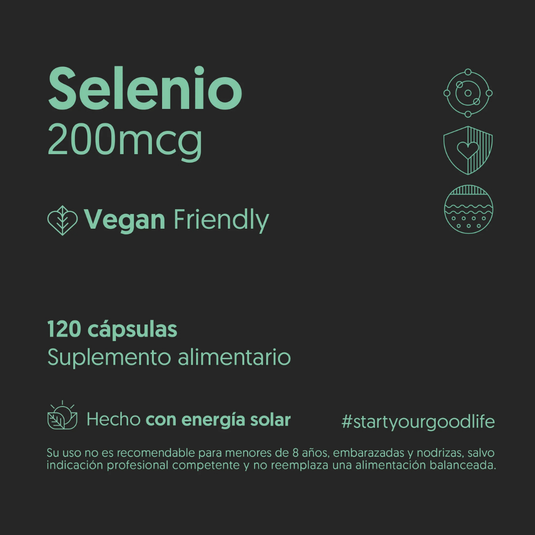 Selenio 200mcg - 120 Caps | Biostream-2
