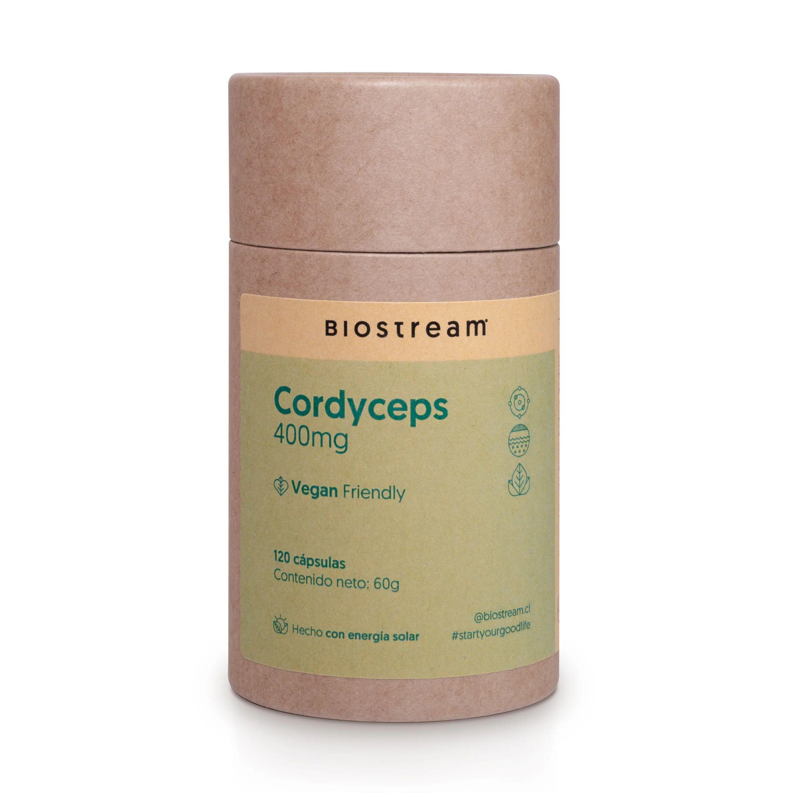 Hongo Cordyceps 400mg - 120 Caps | Biostream-0