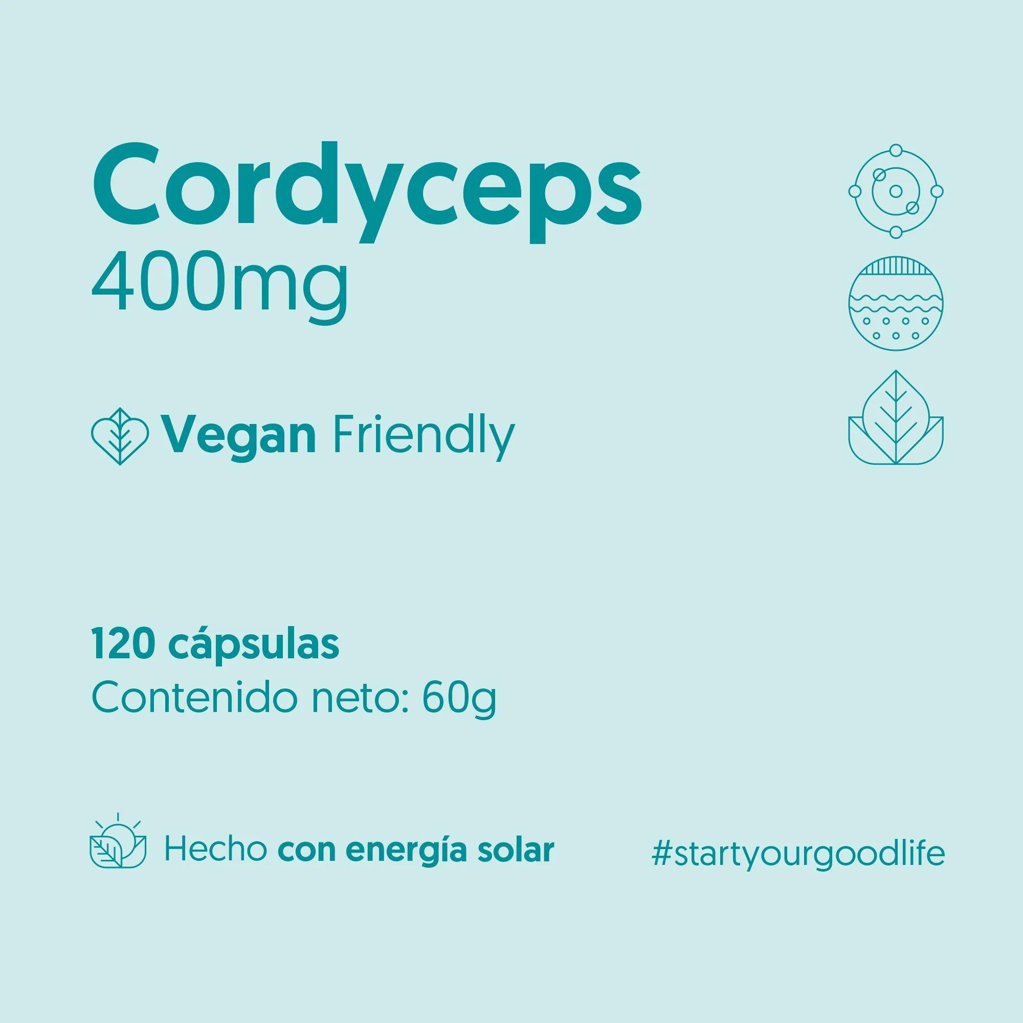 Hongo Cordyceps 400mg - 120 Caps | Biostream-3