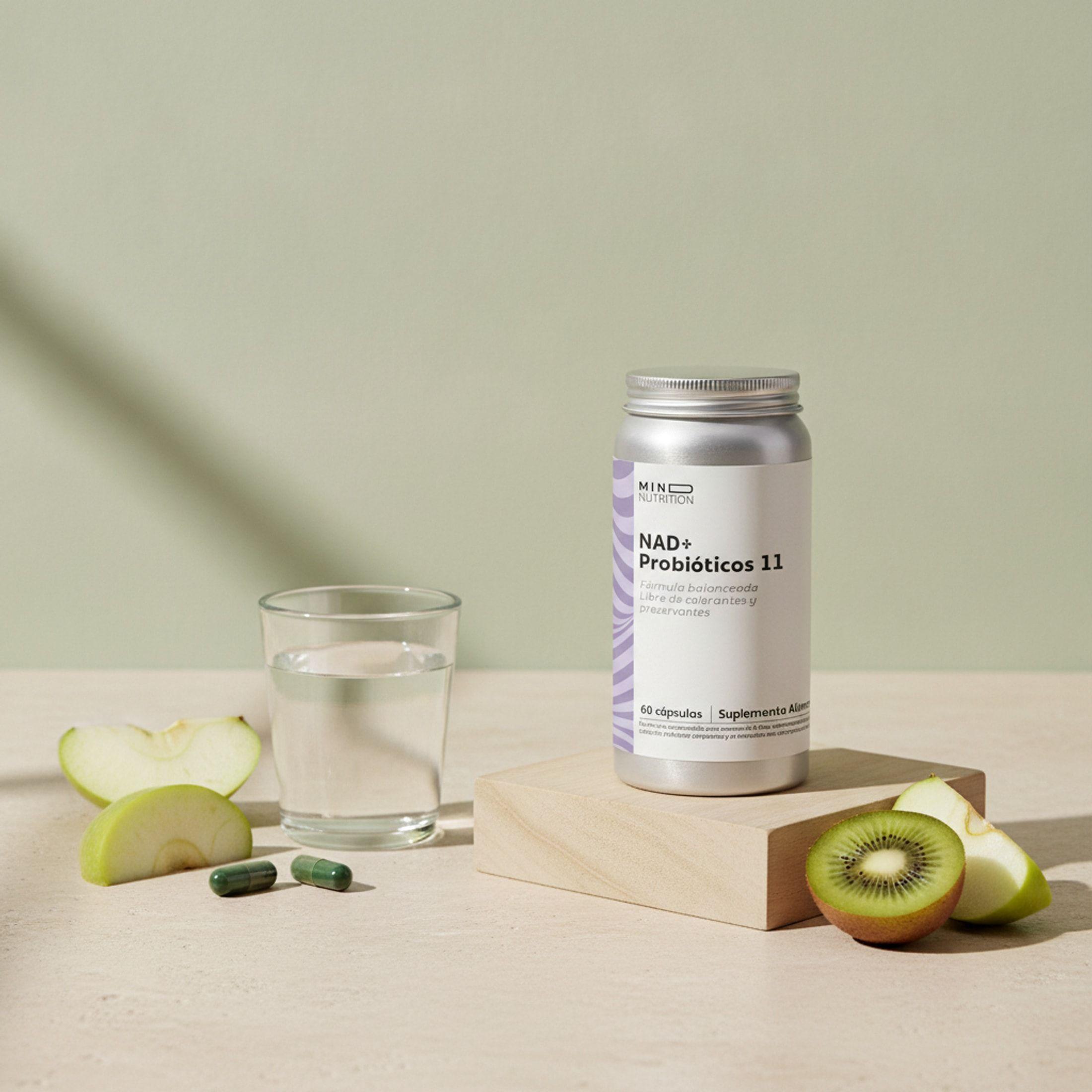 Nad+ Probióticos 11 Cepas - 60 Caps | Mind Nutrition-2