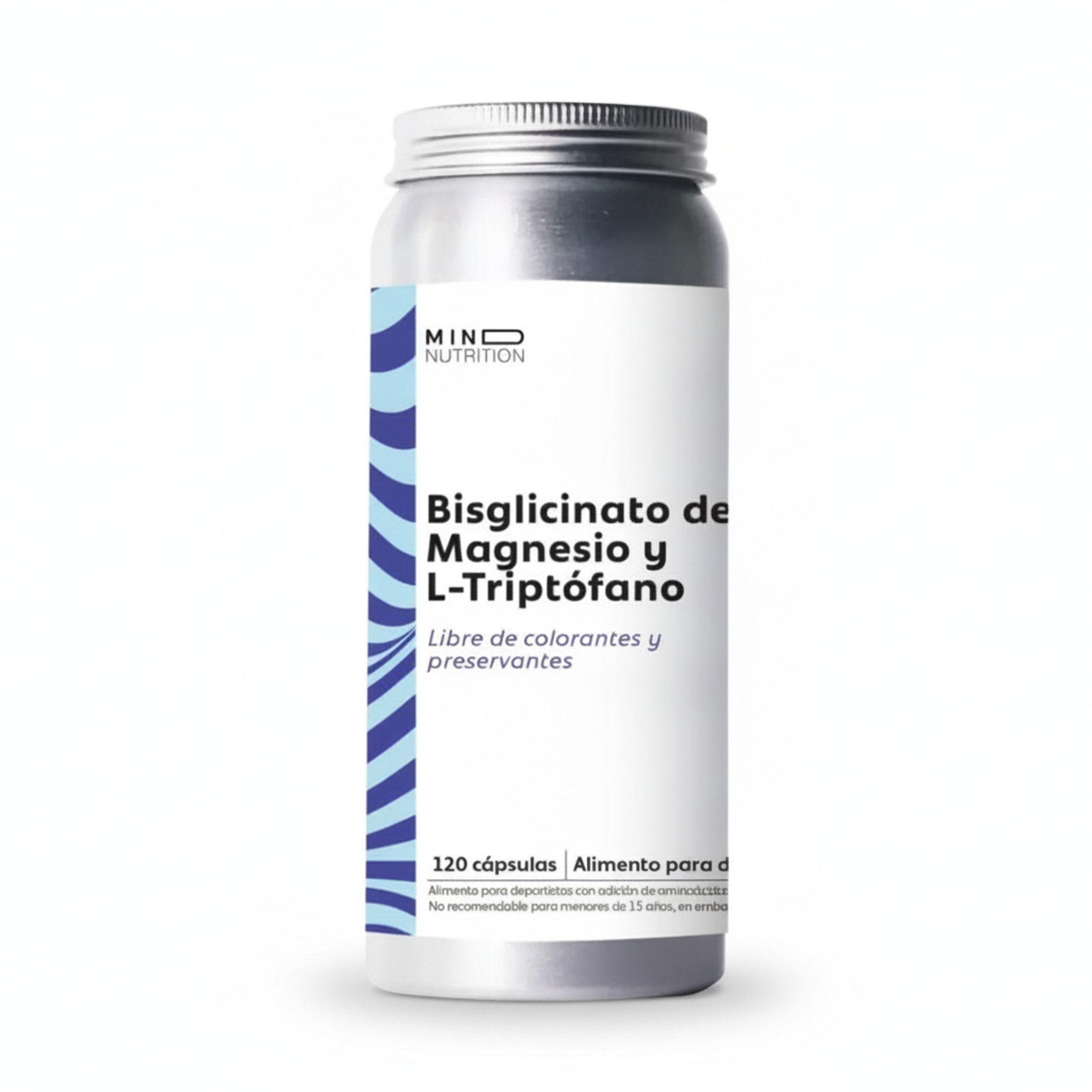 Bisglicinato De Magnesio + L-Triptofano - 120 Caps  | Mind Nutrition-0