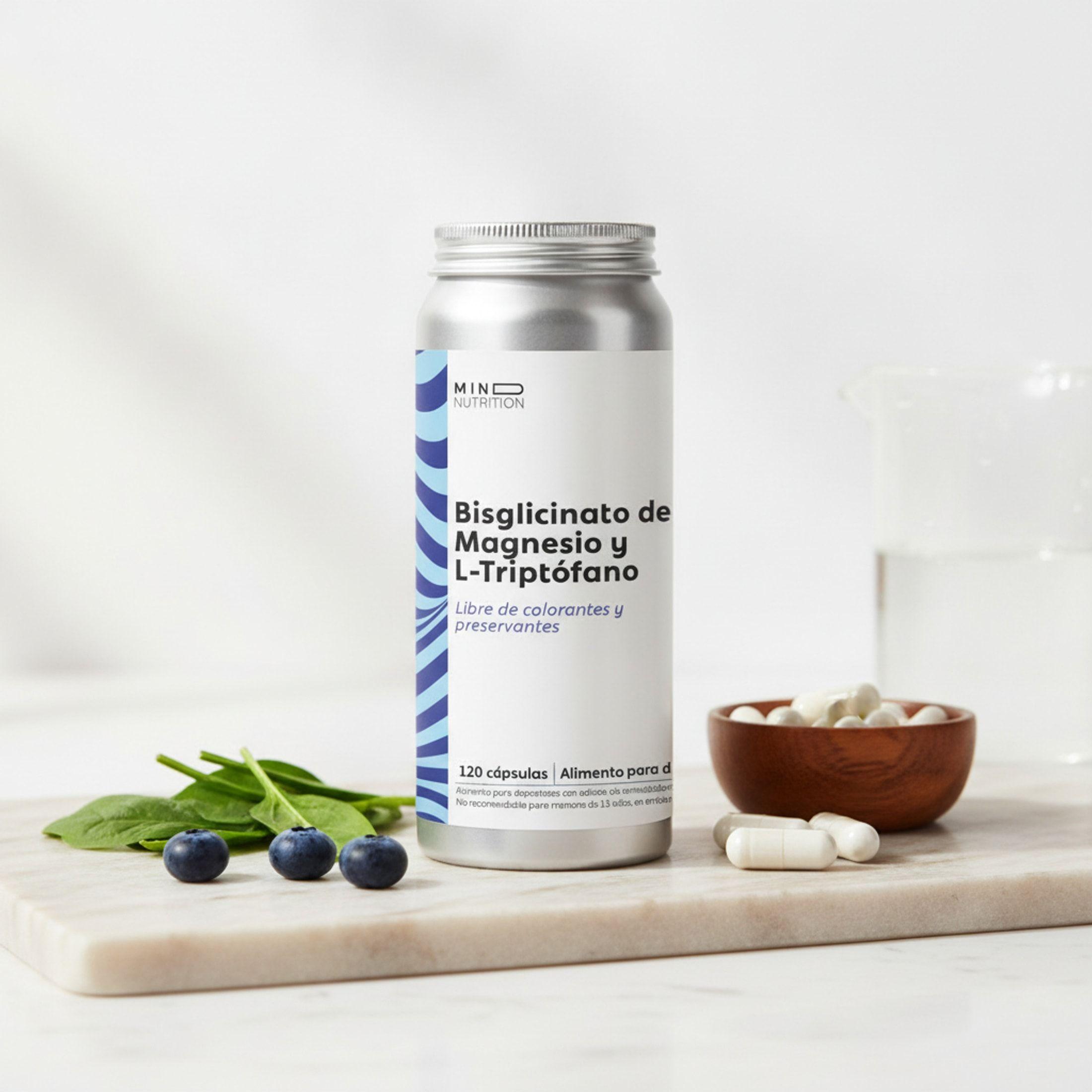 Bisglicinato De Magnesio + L-Triptofano - 120 Caps  | Mind Nutrition-2
