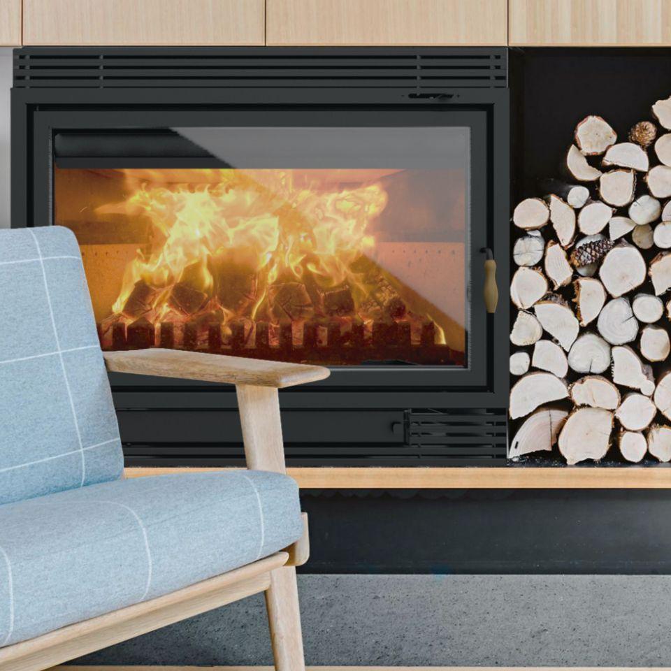 Calefactor Bosca A Leña Chimenea 850 27 Kw-2