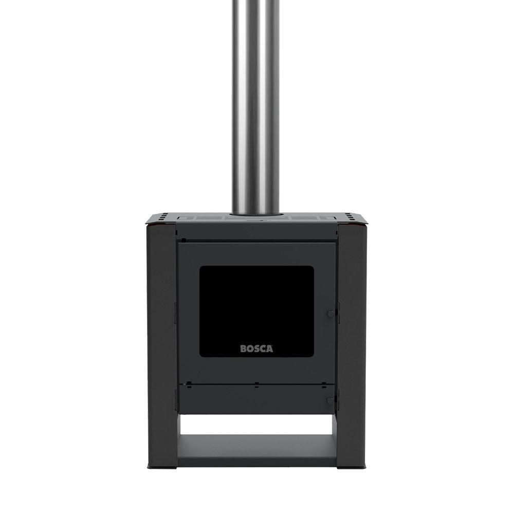 Estufa a leña Gold 500 Black Vision Charcoal-2