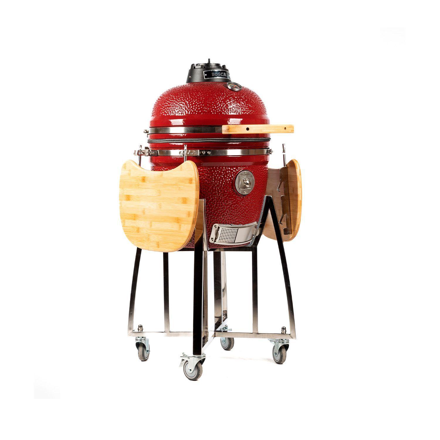 Kamado Porteño  Bosca 18” Carmesi-2