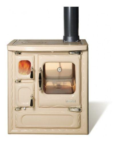 Cocina A Leña Hergom Deva Ii 75 Beige 1015 Herr Crom-0