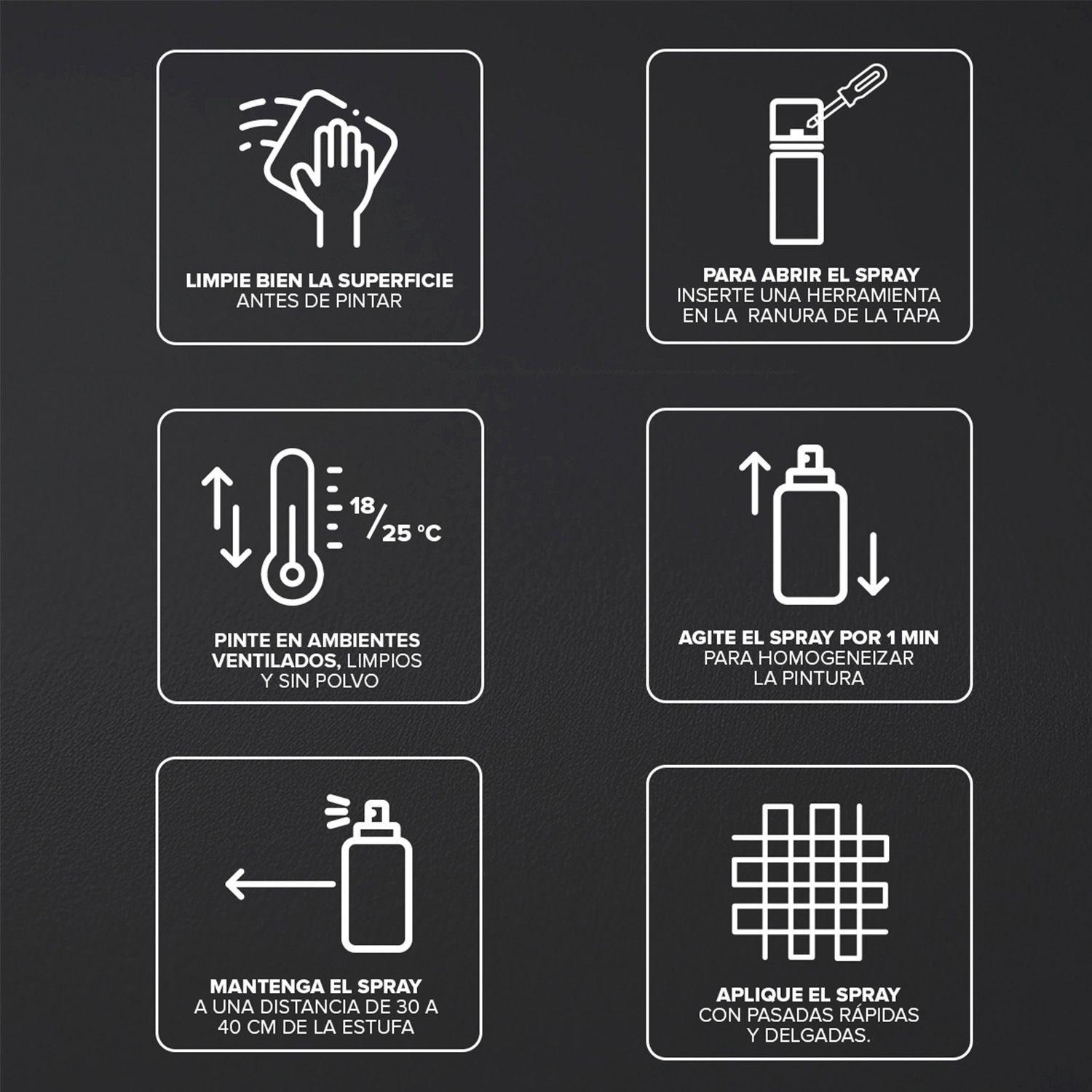 Pintura Spray para parrillas Bosca BBQ Black-4