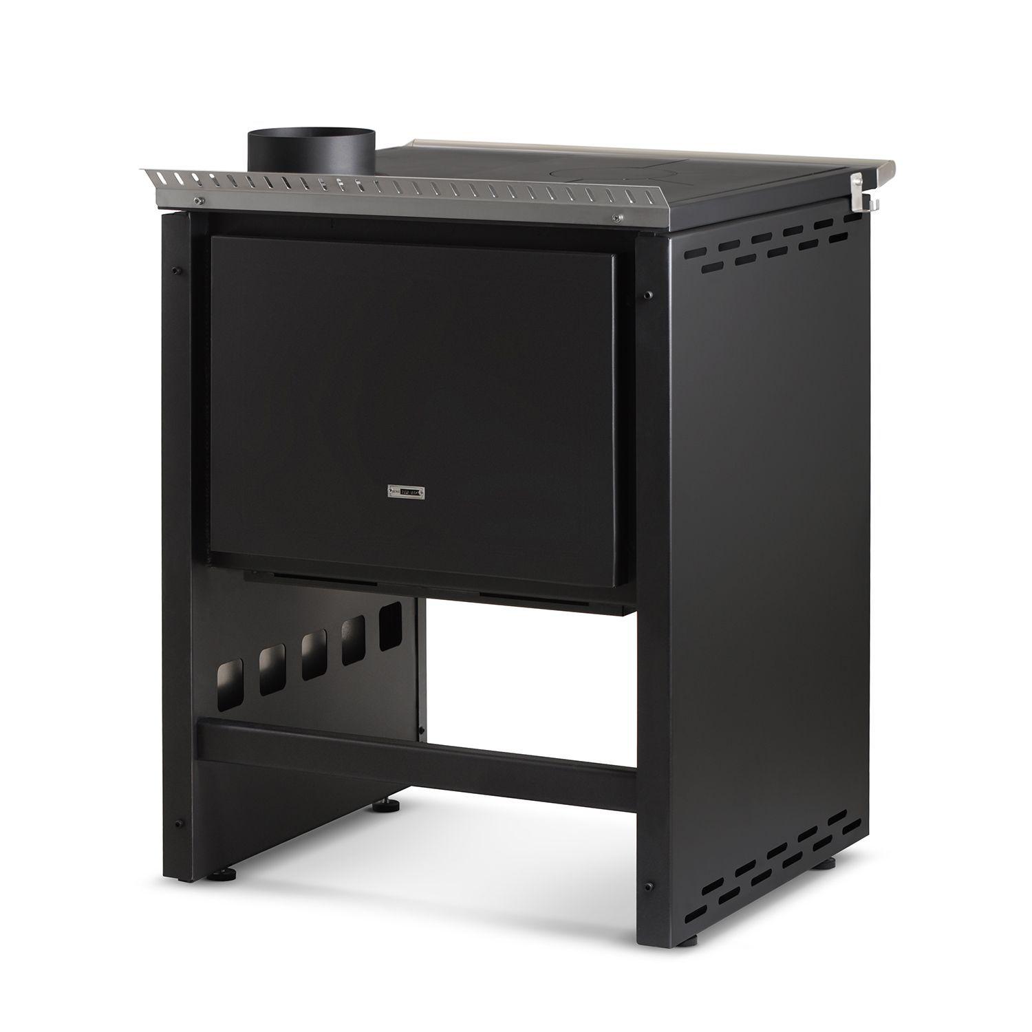 Cocina a Leña Bosca Ares 70 Charcoal-6