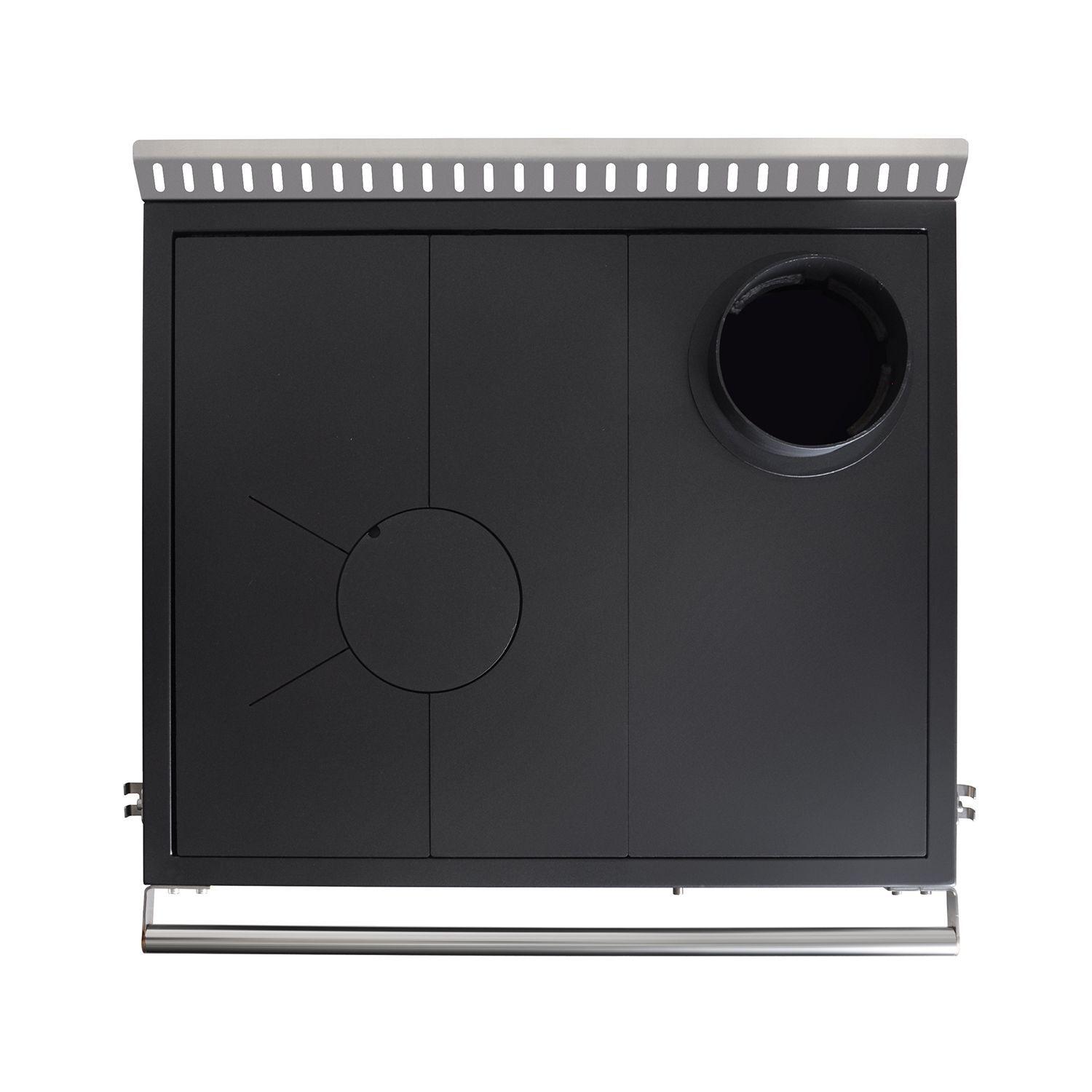 Cocina a Leña Bosca Ares 70 Charcoal-7