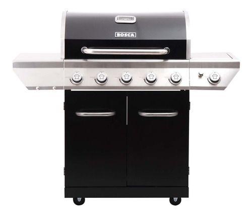 Parrilla A Gas Bosca Black Premium 5q+1-0