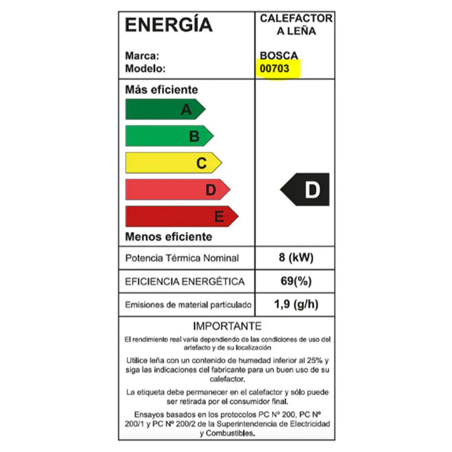 Pack Calefactor a le a Multibosca 350 Kit Instalacion Ventilador-5