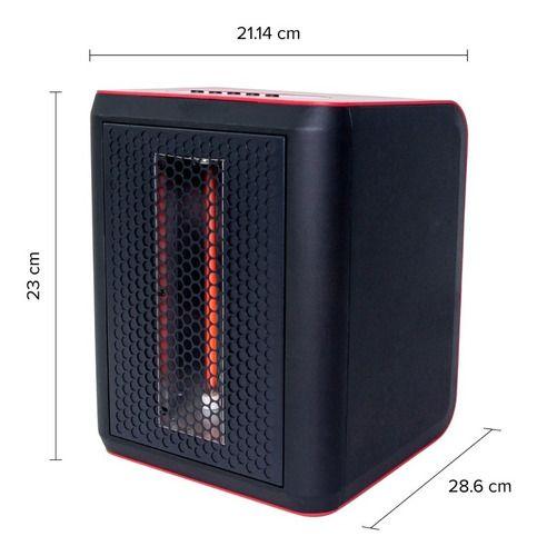 Calefactor Infrarrojo Bosca Compact 1500 rojo-1