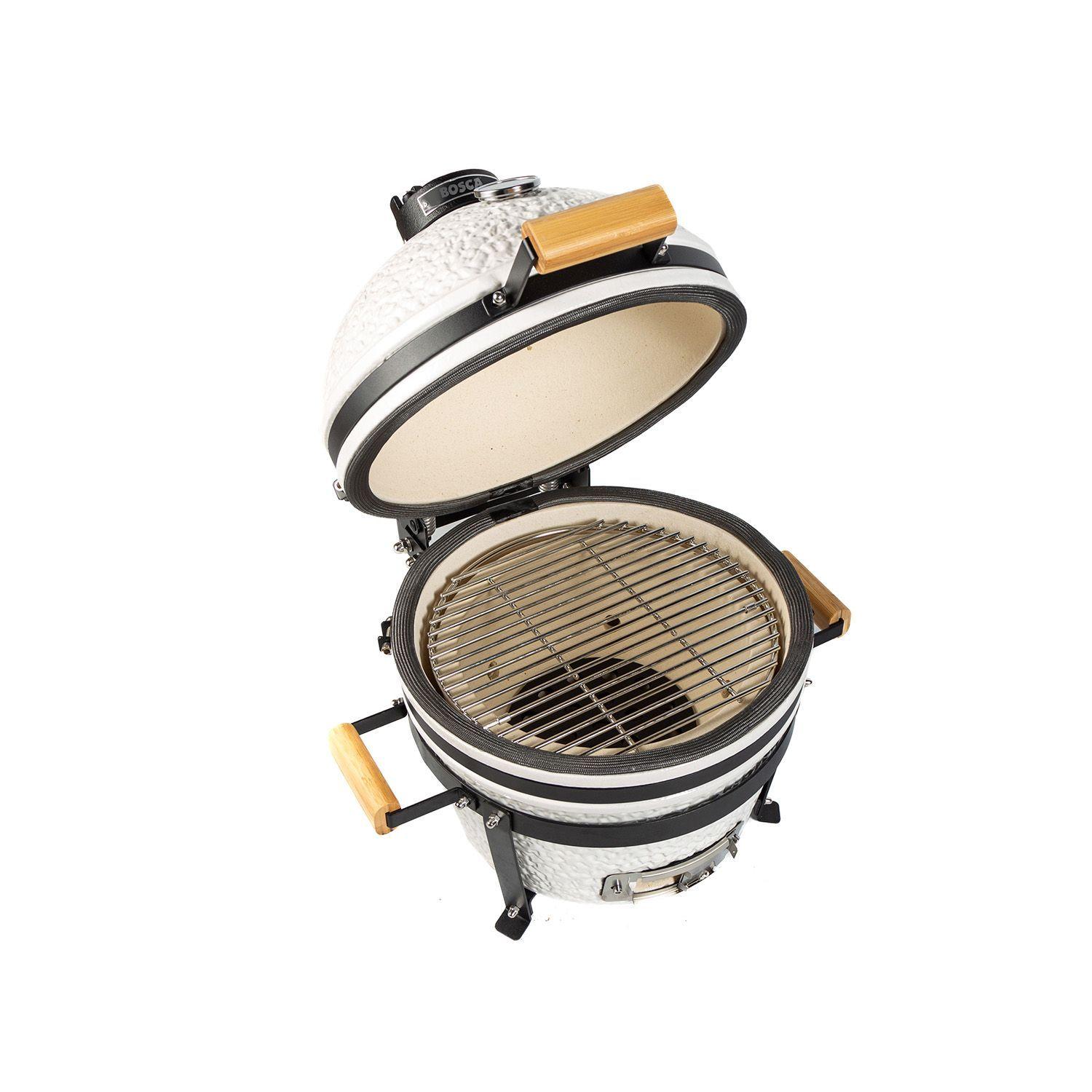 Kamado Mini Pampero Bosca 16” Blanco-1