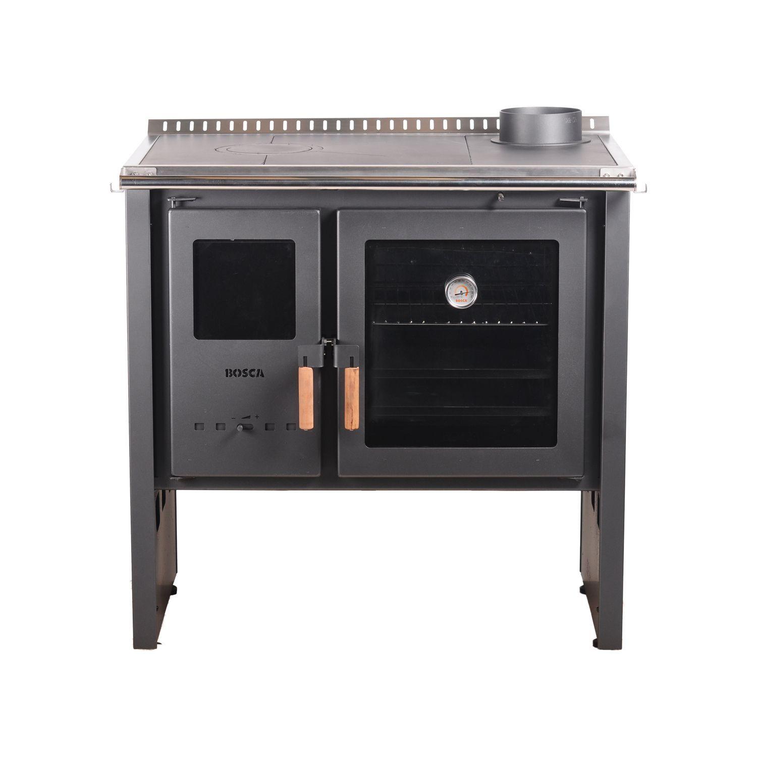 Cocina a Leña Bosca Hestia 90 Charcoal-1