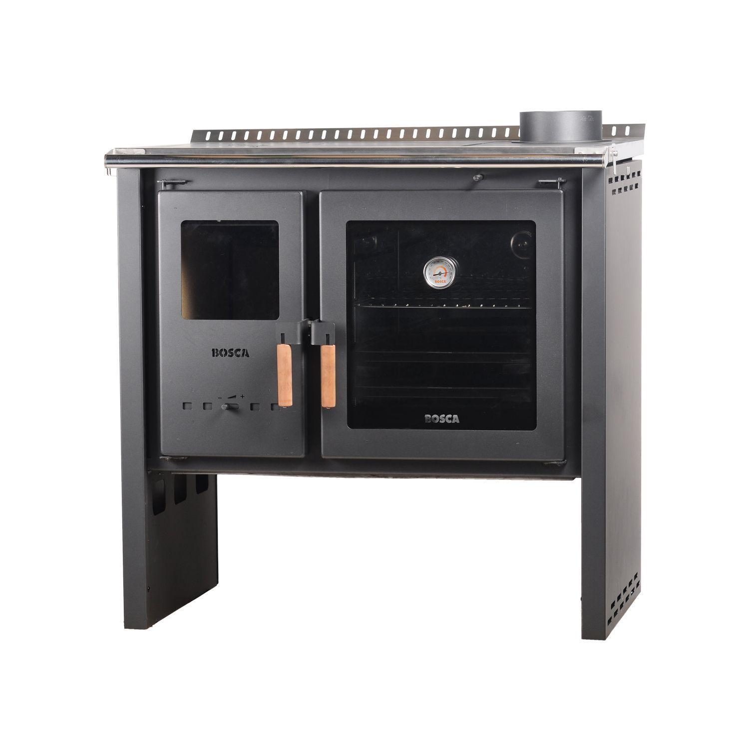 Cocina a Leña Bosca Hestia 90 Charcoal-2