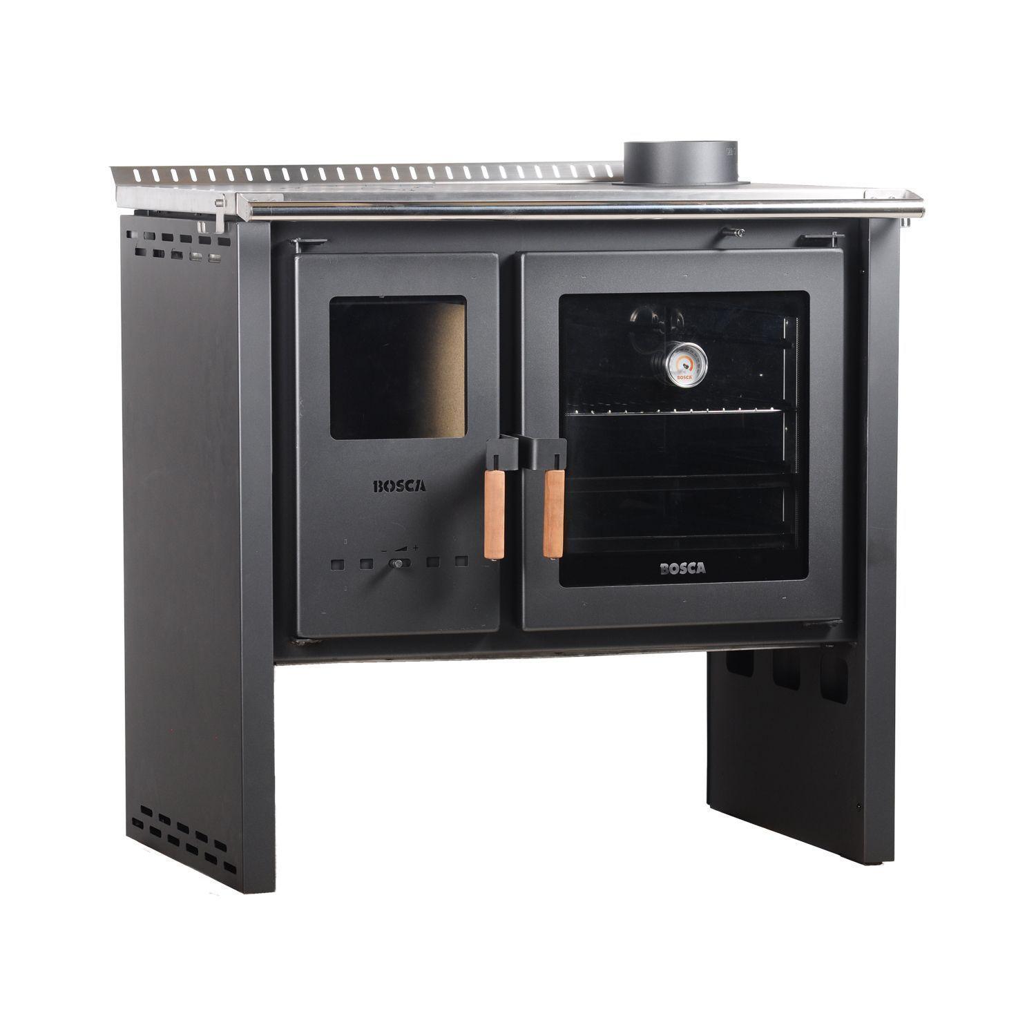 Cocina a Leña Bosca Hestia 90 Charcoal-0