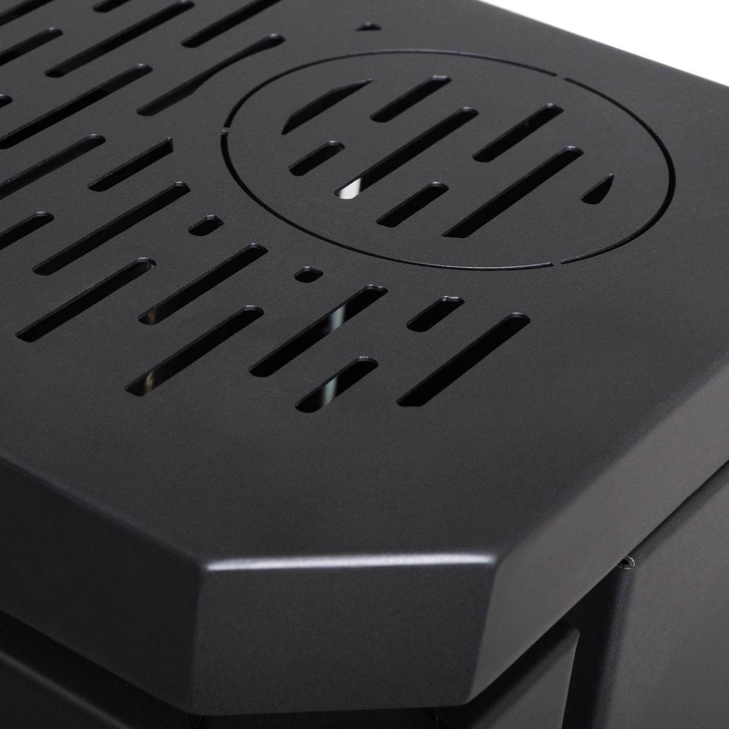 Estufa a pellet de pasillo Black Vision Fit 9 charcoal-5