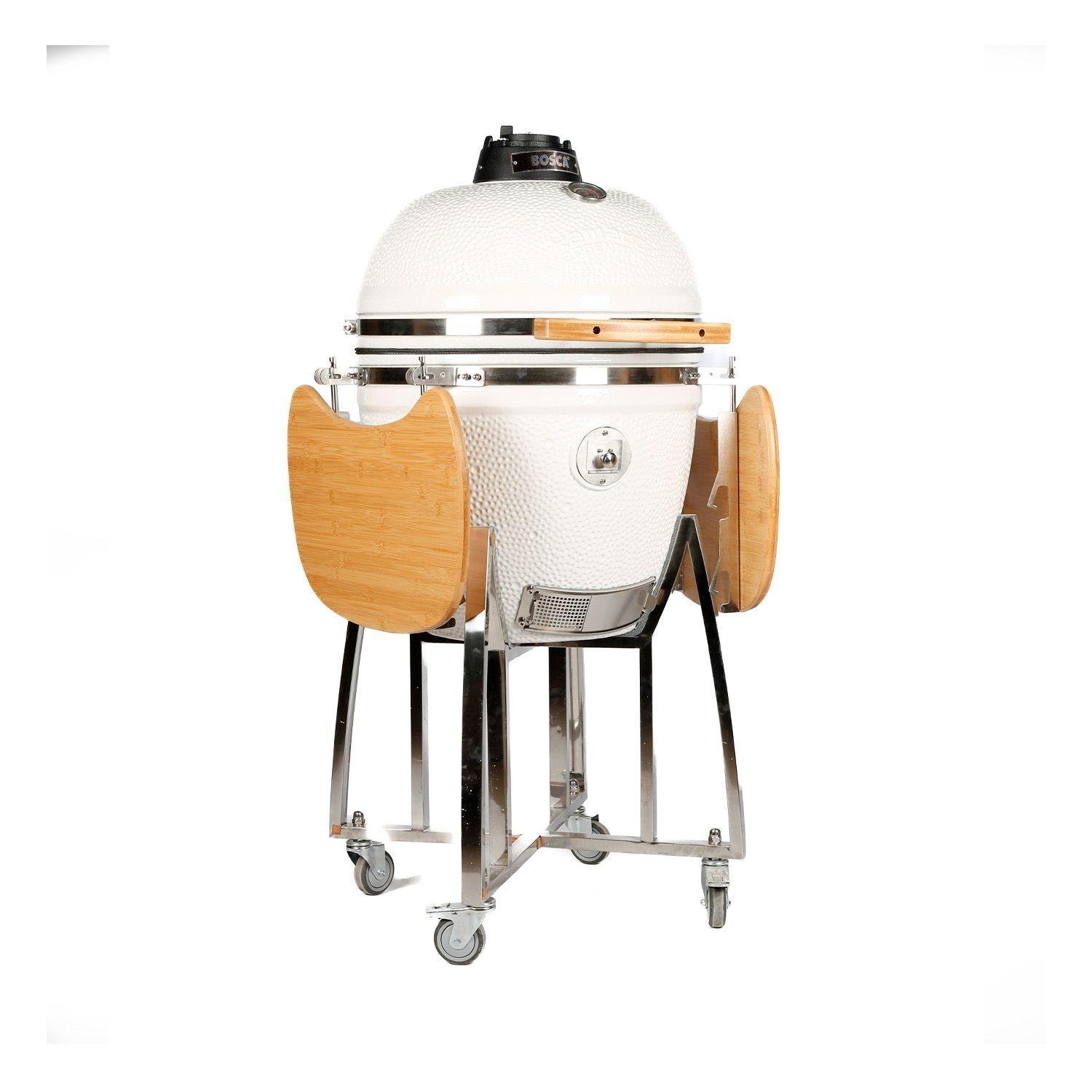 Kamado Bosca Criollo 21” Blanco-2