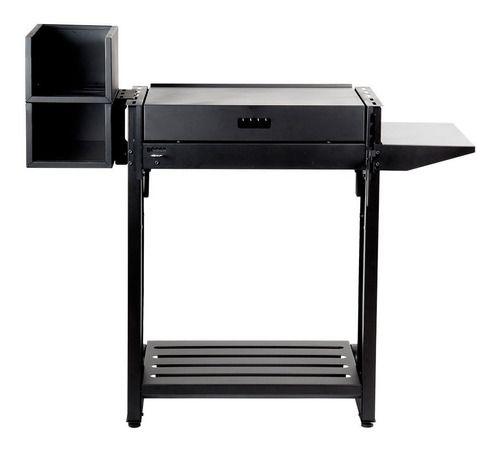 Parrilla Carbon Bosca Alerce Full Negra + Brasero-5