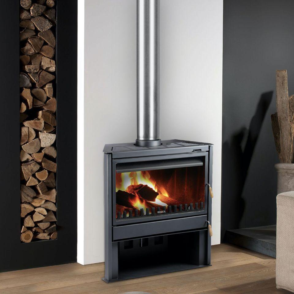 Chimenea Bosca freestanding 850 + Kit Instalacion-3