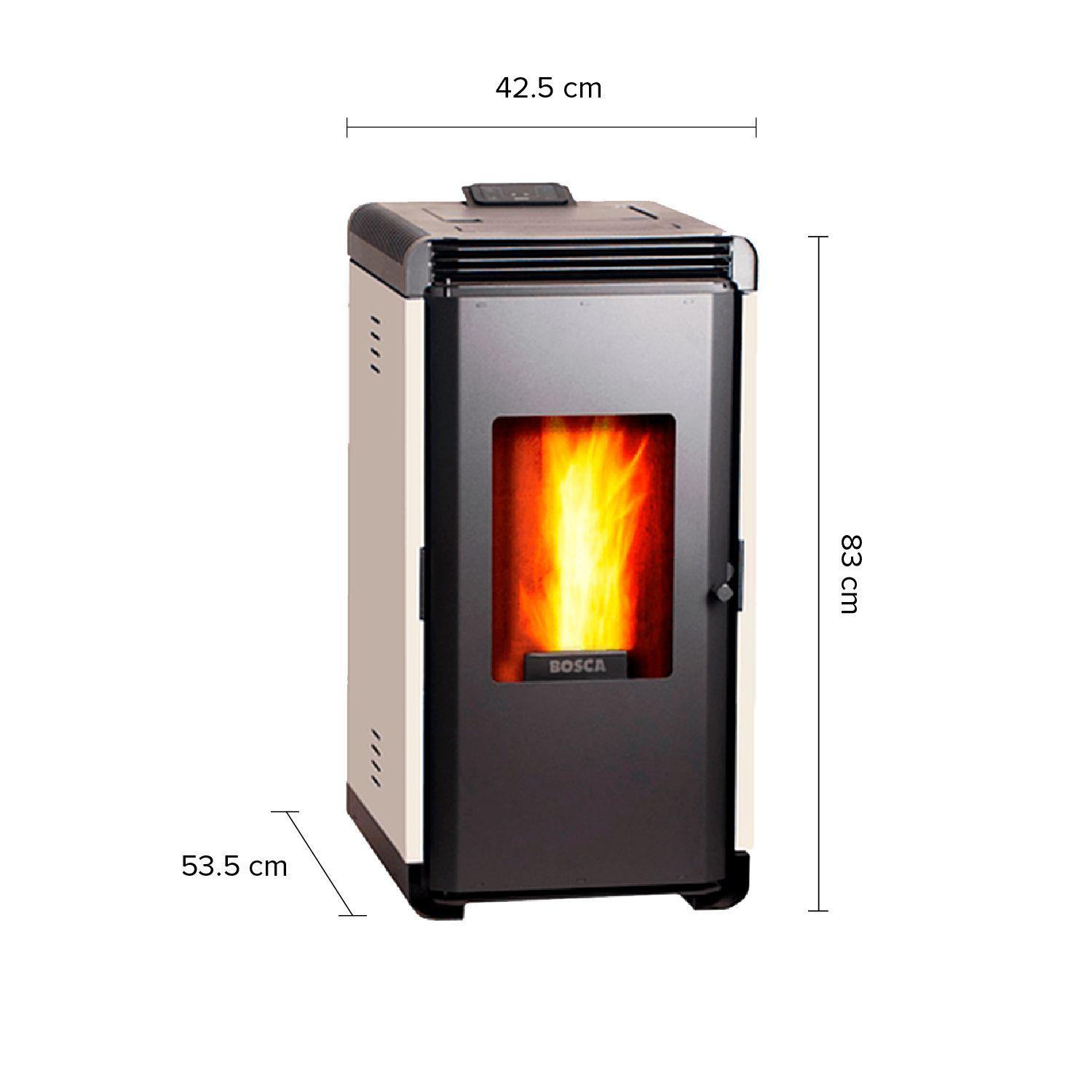 Calefactor A Pellet Hera+ Marfil Bosca-5