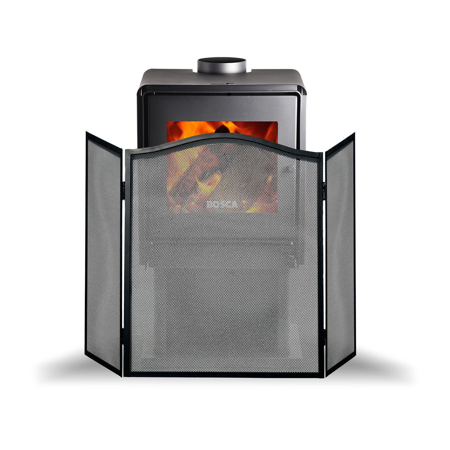 Reja de seguridad L101 para estufas y chimeneas-2